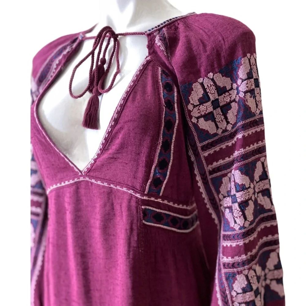 Free People | All My Life Mini Dress Purple - Picture 3 of 5